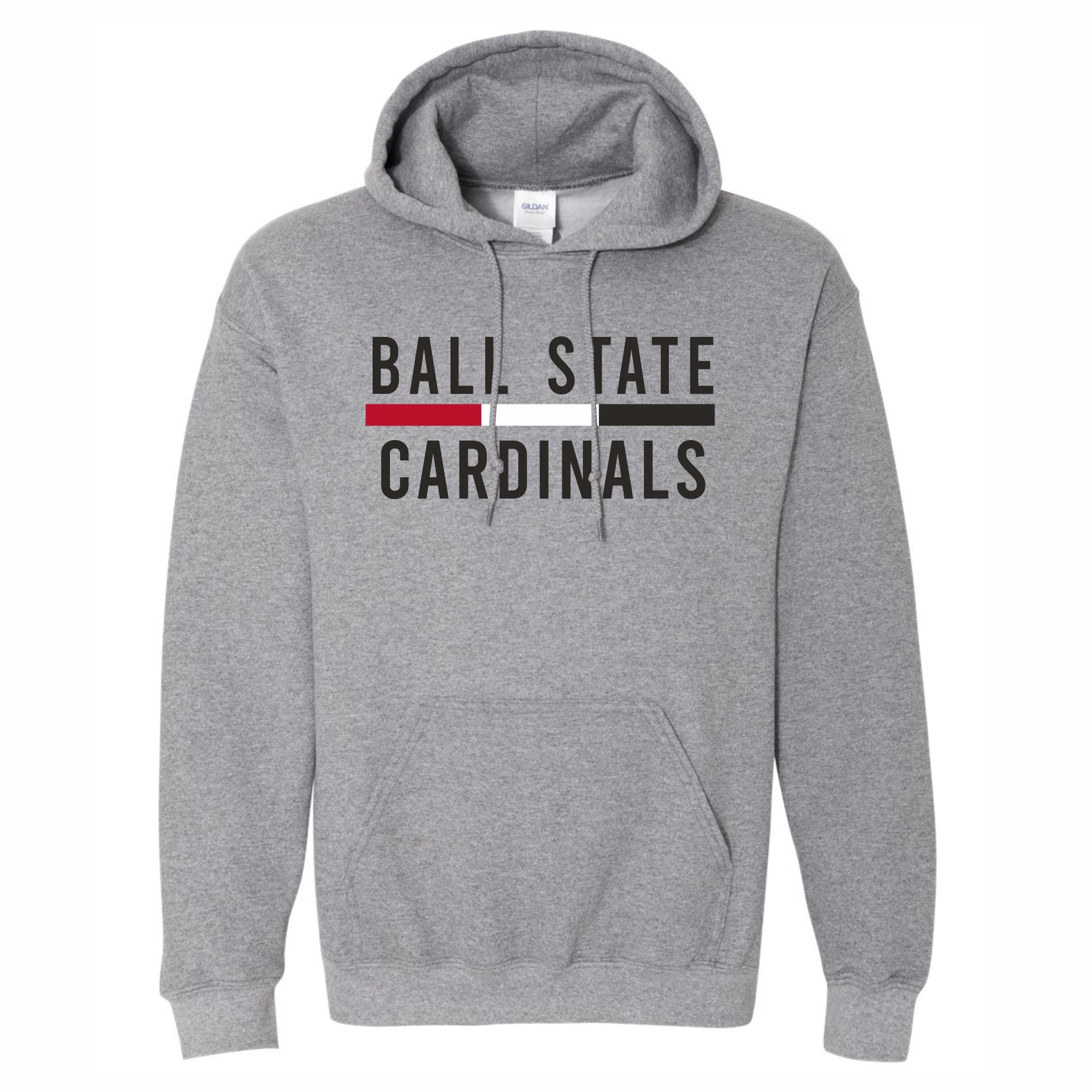 BSU Cardinals Men s Bar Hoodie