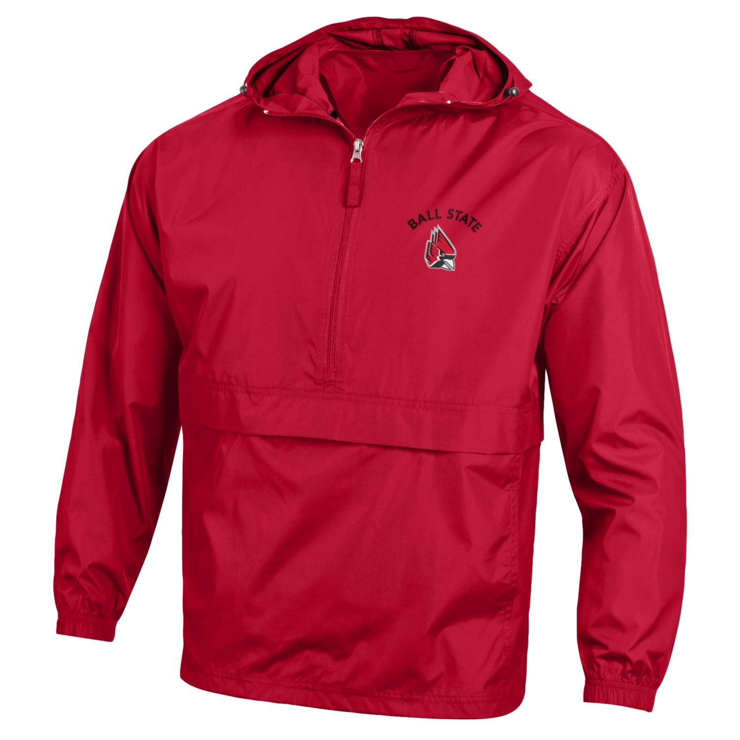 Red men's clearance champion windbreaker