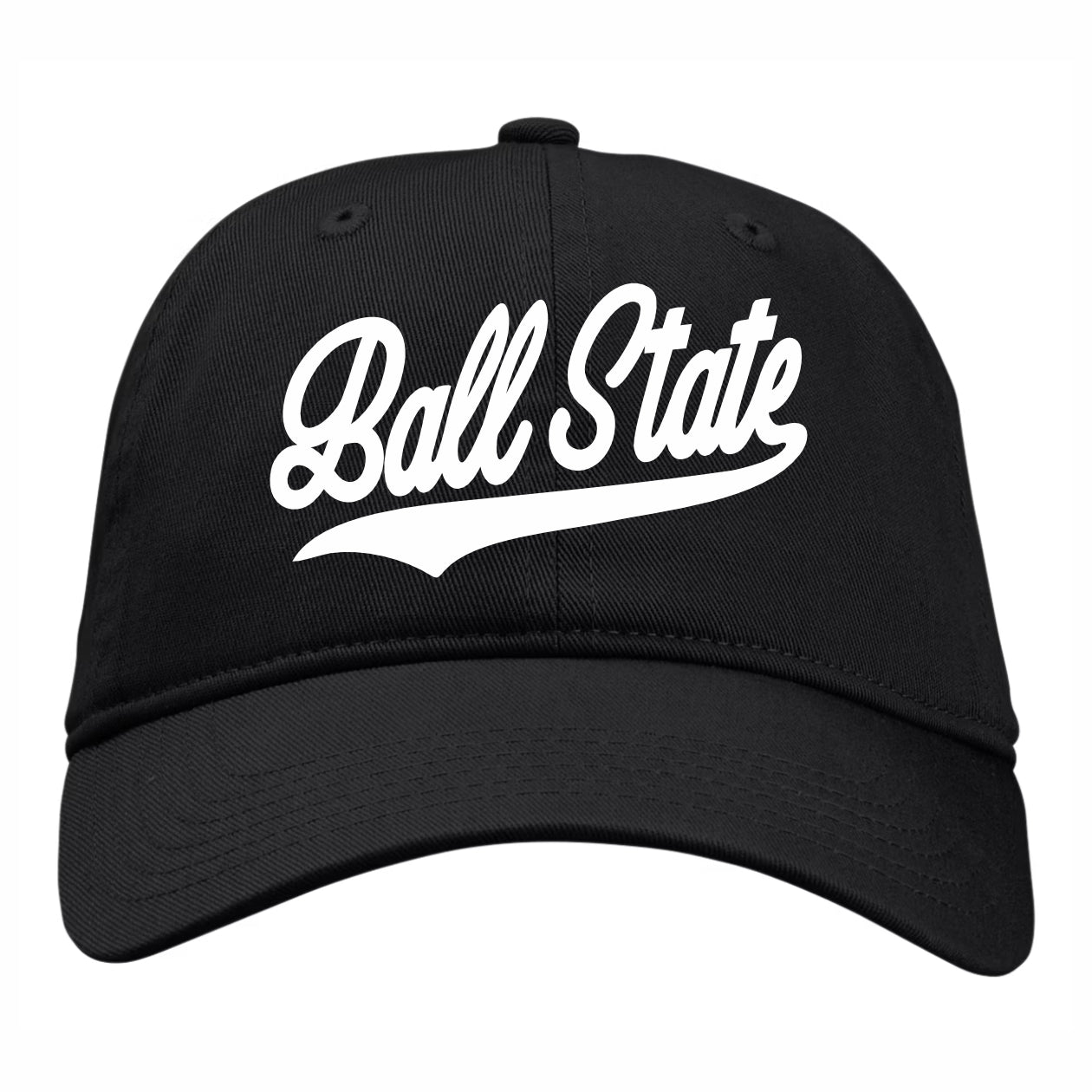 BSU Cardinals Black Script Hat – Ball State Team Store
