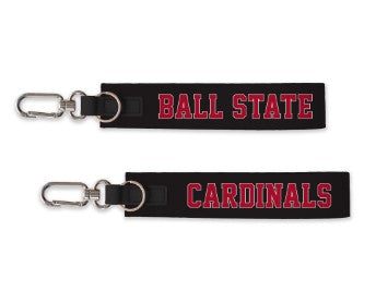Allstate Keychains BSU Cardinals Black Keychain Strap – Ball State Team Store